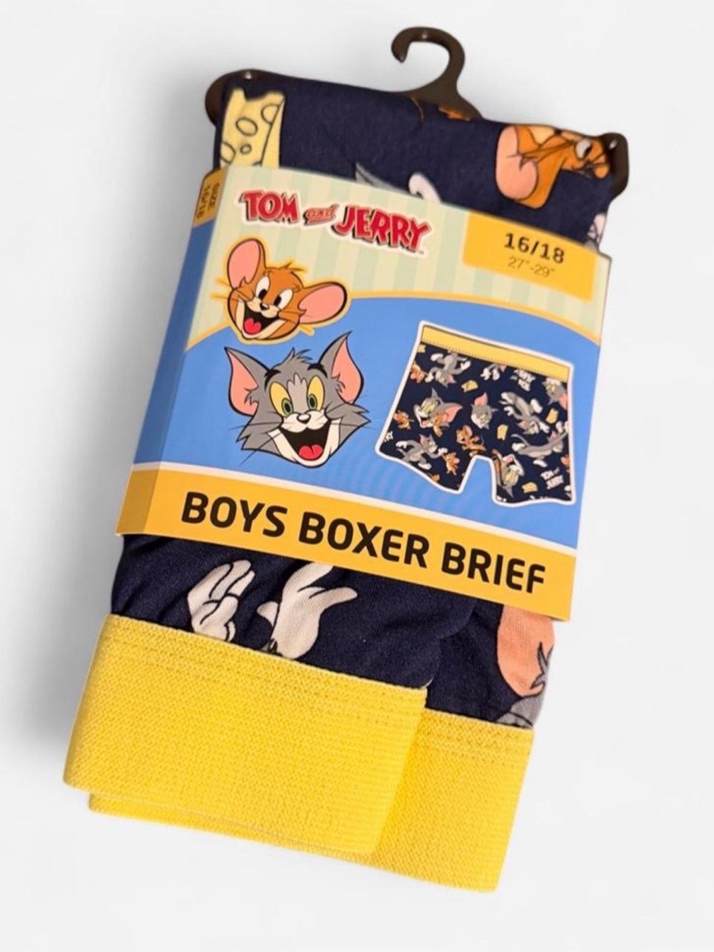 New Tom & Jerry Boxer Briefs  16/18